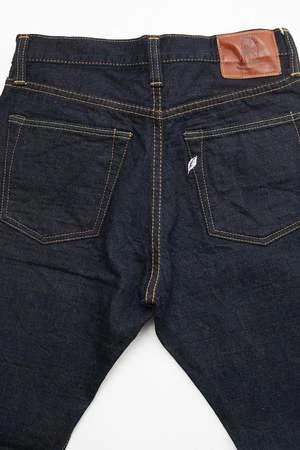 Pure Blue JapanOG-019 Pant - Indigo/Brown - Image 9