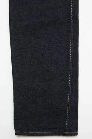 Pure Blue JapanOG-019 Pant - Indigo/Brown - Image 6