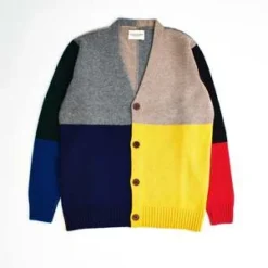 Country Of OriginSupersoft Lambswool Quarter Cardi - Mix