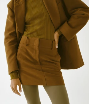 SAYAKA DAVISNew York Random Rib High Neck - Olive - Image 5