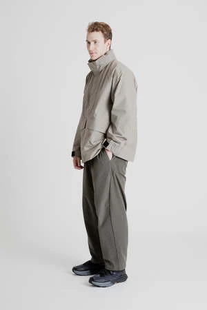 GoldwinRelax Straight Easy Pants - Dark Olive - Image 2