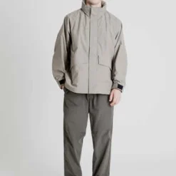 GoldwinRelax Straight Easy Pants - Dark Olive