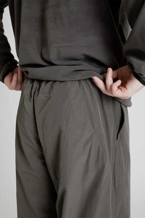 GoldwinRelax Straight Easy Pants - Dark Olive - Image 8