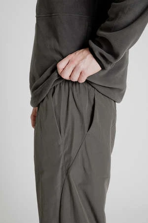 GoldwinRelax Straight Easy Pants - Dark Olive - Image 9
