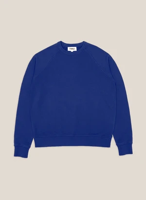 YMCSchrank Loopback Cotton Sweatshirt - Blue - Image 2