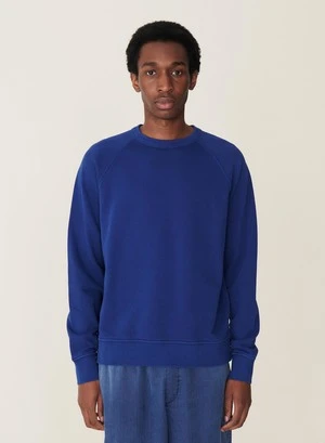 YMCSchrank Loopback Cotton Sweatshirt - Blue