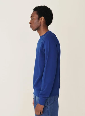 YMCSchrank Loopback Cotton Sweatshirt - Blue - Image 4