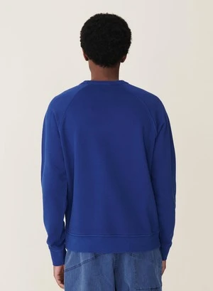 YMCSchrank Loopback Cotton Sweatshirt - Blue - Image 5
