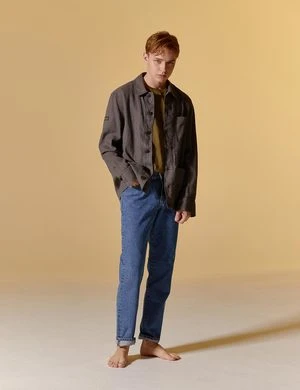 SENTIBONESSentibones Sea Man Linen Shirts Jacket - Image 4