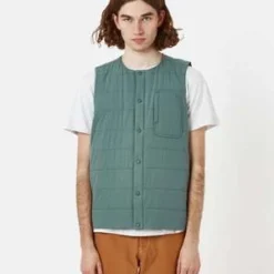 Snow PeakFlexible Insulated Vest - Balsam Green