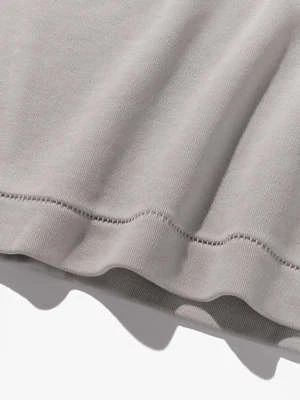 Lady White Co.Three Button Polo - Scarlet Grey - Image 4