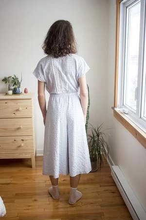 Eve GravelUNISEX Eve Gravel Endless Summer Jumpsuit - Sky Blue - Image 3