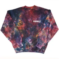 WHOLEUnisex WHOLE PURPLE RAIN Sweater - Hand Dye