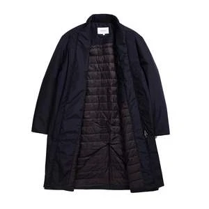 Norse ProjectsVargo Gore-tex Raglan Mac Coat - Dark Navy - Image 3