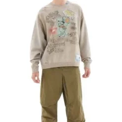 Mihara YasuhiroVintage-Like Pullover - Beige