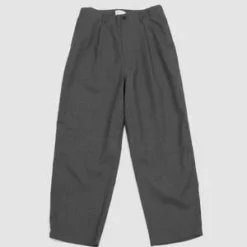 Still By HandWide Wool Pants - Grey