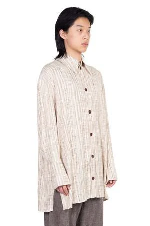 Peng TaiYard Dyed Oversized Shirt - Beige - Image 2