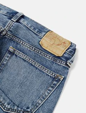 OrsloworSlow 105 90's Denim Used Jeans - Denim Blue - Image 3